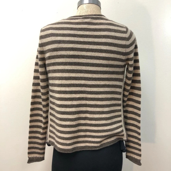 Splendid striped cashmere‎ cardigan sweater s - Picture 3 of 7